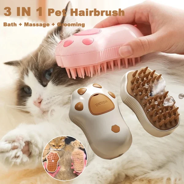 3 in 1 Pet Brush